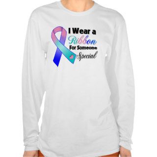 Thyroid Cancer Ribbon Someone Special Tee Shirt
