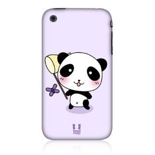 Head Case Designs Catch a Butterfly Kawaii Panda Hard Back Case Cover for Apple iPhone 3G 3GS Cell Phones & Accessories