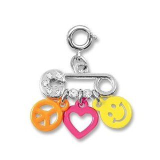 Safety Pin Charm For Children's Bracelets by CharmIt High IntenCity Toys & Games