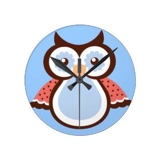 Owl design clocks