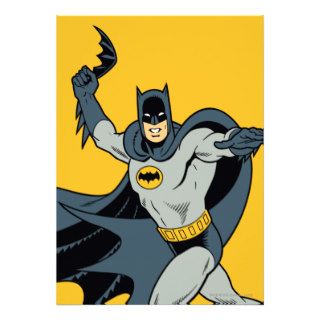 Batman Batarang Invites