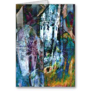 Crystalline Abstract 3 Greeting Cards