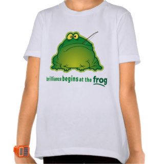 Begin At The Frog Funny Orchestra Joke Tees