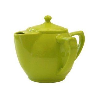 Dignity Two Handled Teapot in Green Kitchen & Dining