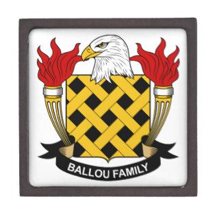 Ballou Family Crest Premium Gift Box