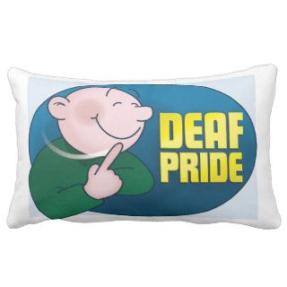 Deaf Pride pillow