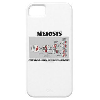 Meiosis Just Rearranging Genetic Information iPhone 5 Covers