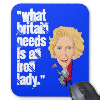 Former British Prime Minister Iron Lady THATCHER Mouse Pad