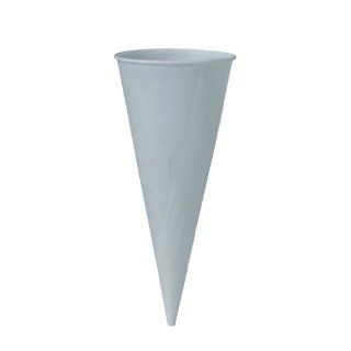 SOLO 904R 2050 Bare Eco Forward Treated Paper Cone Jacket, 2 19/32" Diameter x 6 19/64" Height, White (30 Packs of 200)