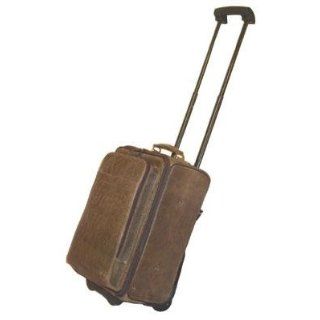 Scully Leather Wheeled Carry On Brown Clothing