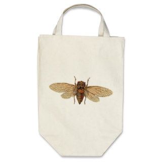 Bee 1 ~ Vintage Bees Insect Art Tote Bags
