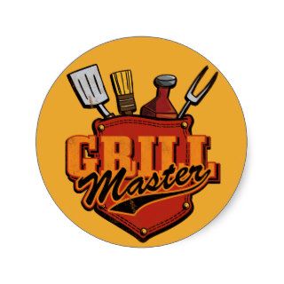 Pocket Grill Master Stickers