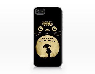 TIP5 354 Totoro Movie, 2D Printed Clear case, iPhone 5 case, Hard Plastic Case Cell Phones & Accessories