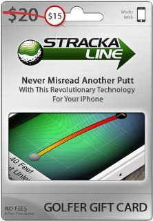Golfer Gift Card StrackaLine Putting App Subscription for iOS  Golf Training Aids  Sports & Outdoors