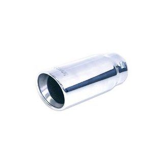 3A Racing 62 2354 Stainless Exhaust Tip Round 2 7/8" Stainless Bolt On Automotive