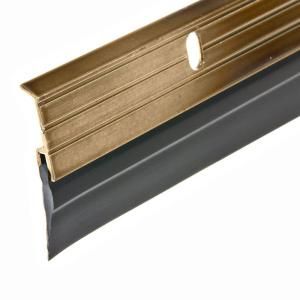 Frost King E/O 1 5/8 in. x 36 in. Aluminum Antique Oil Rubbed and Vinyl Door Sweep AN5936H