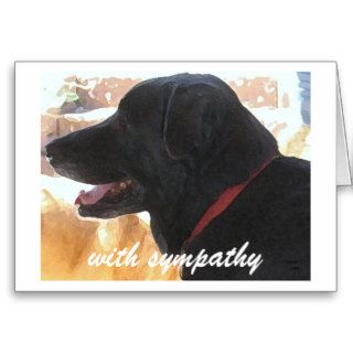 Loss of Dog   Pet Sympathy Greeting Cards