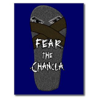 Fear The Chancla Postcards