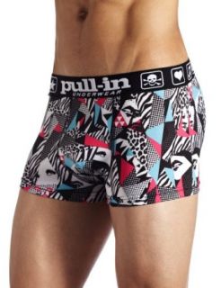 Pull In Men's Shorty Cut, Multi, X Large at  Mens Clothing store