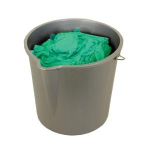 Trimaco Green Vinyl Gloves in Bucket – Large (300 Count) 01503