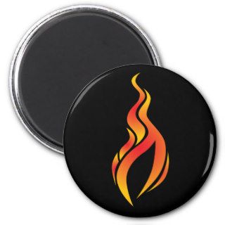 Flame Icon Magnet