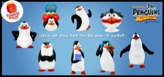 McDonald's Happy Meal Penguins of Madagascar Nickelodeon Kowalski Launcher Toy #3 Toys & Games