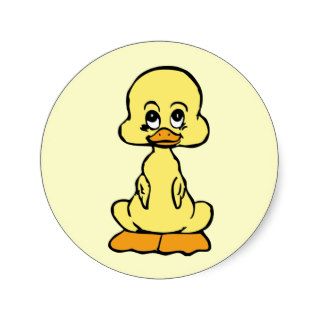Dora the Cartoon Duck Stickers