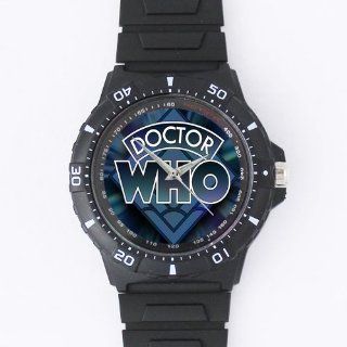 Custom Doctor Who Watches Black Plastic High Quality Watch WXW 1110 Watches