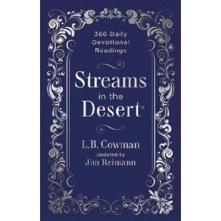 Streams in the Desert 366 Daily Devotional Readings Zondervan 9780310338642 Books