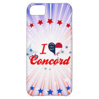 I Love Concord, North Carolina iPhone 5C Case
