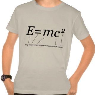 EMC2 Einstein's Theory of Relativity Tees