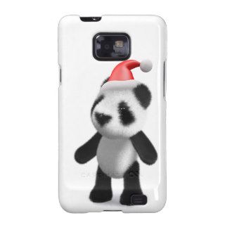 3d Baby Panda Santa Samsung Galaxy S Case