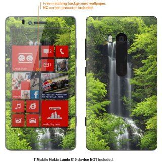 Decalrus Protective Decal Skin Sticker for T Mobile Nokia Lumia 810 (IMPORTANT NOTE Compare your device to IDENTIFY image for correct model) case cover Lumia810 372 Cell Phones & Accessories