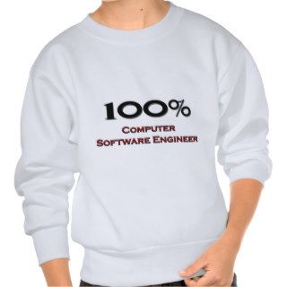 100 Percent Computer Software Engineer Sweatshirt