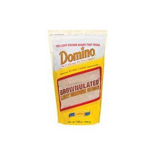 Domino Brownulated Light Brown Sugar (Case Count 24 Pouches per case)(Case Contains 336 OZ) (Item Size 14 OZ)  Grocery & Gourmet Food