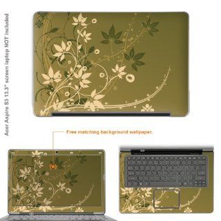 Decal Skin Sticker for Acer Aspire S3 with 13.3" screen case cover Aspire_S3 376 Electronics