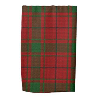 Vintage Scottish Tartan Plaid Red Green Pattern Kitchen Towel
