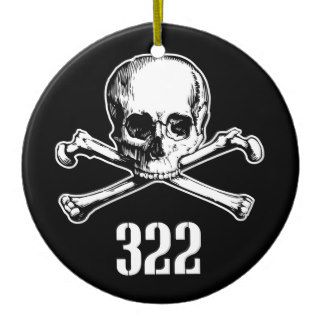 Skull and Bones 322 Ornaments