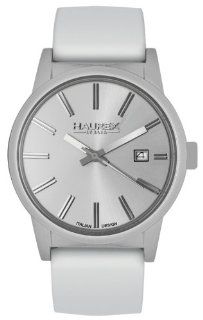 Haurex Italy Women's 6K378DWCompact Silver Aluminum Case Date Watch Watches