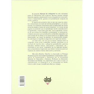 Manual De Ortografia/ Orthography Guide (Materiales De Lengua) (Spanish Edition) M. Martinez Sanchez 9788446015642 Books