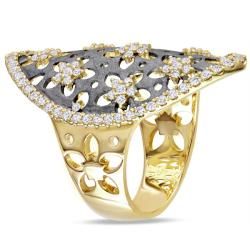 Miadora 14k Yellow Gold 7/8ct TDW Diamond Fashion Ring (H I, SI1 SI2) Miadora One of a Kind Rings