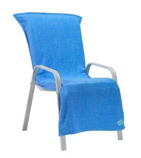 The Bahama Towel Company 380 Gram Bahama Chair Cover, Sea Blue   Patio Chair Covers