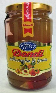 Dondi Mostarda di Frutta Fruit 380 gram  Relishes  Grocery & Gourmet Food
