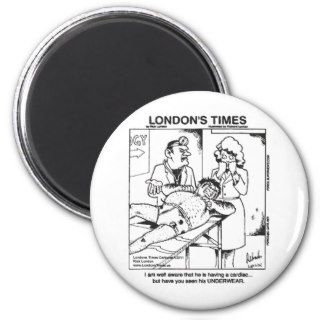 Dirty Underwear & Hospitals Funny Gifts & Tees Refrigerator Magnets