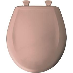 BEMIS Slow Close STA TITE Round Closed Front Toilet Seat in Wild Rose 200SLOWT 243
