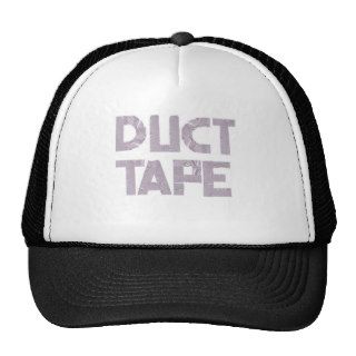 DUCT TAPE in duct tape font Trucker Hat