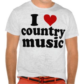 I Heart Country Music Shirt