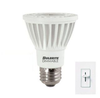 Bulbrite 772250 8 Watt Dimmable LED PAR20#44; Medium Base#44; Soft White   Pack of 12   Led Household Light Bulbs