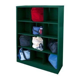 Cubby Storage Organizer Color Forest Green   Cubby Tower