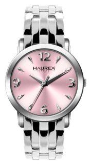 Haurex Italy Women's XA385DPP Giglio Stainless Steel Pink Dial Bracelet Watch Watches